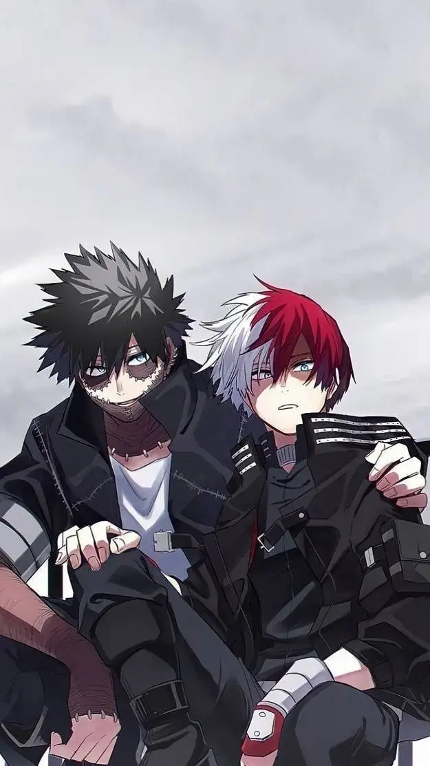 ai character: shoto and dabi background