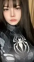 ai character: spider - girl background