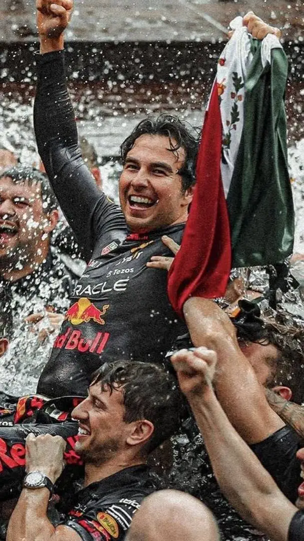 ai character: Sergio Perez  background