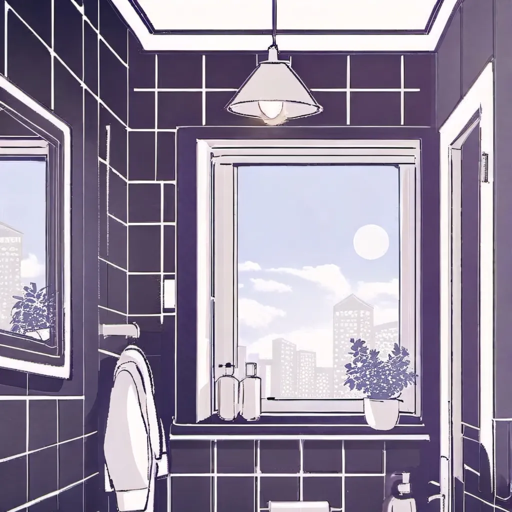 chat with ai character: • toilet line..😓