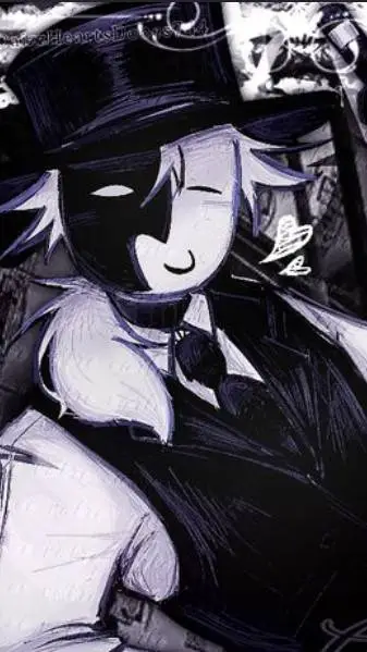 ai character: artful background
