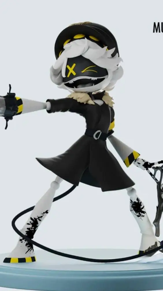 ai character: MURDER DRONES AU background