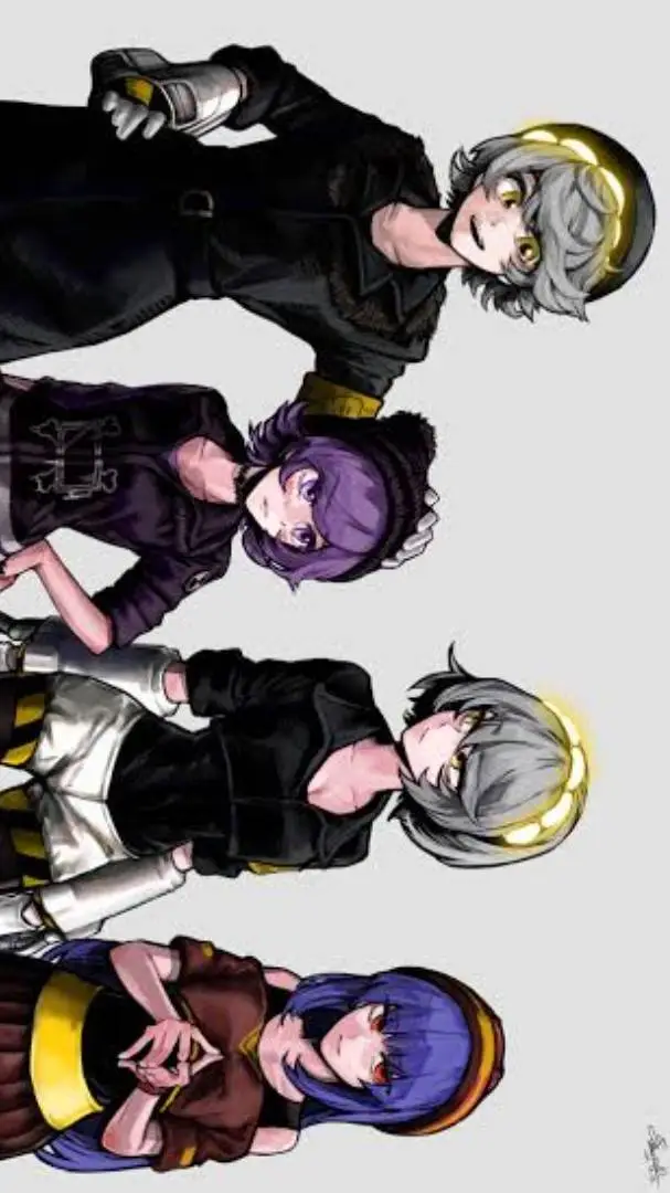 ai character: Murder Drones 1985 background