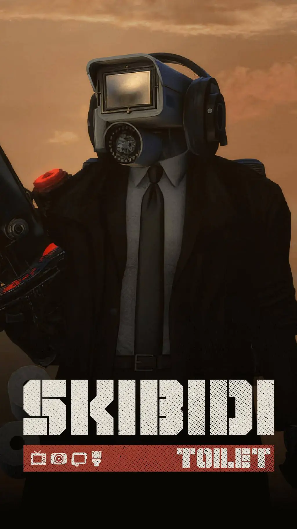 ai character: SHOWS, VIDS, MOVIE background