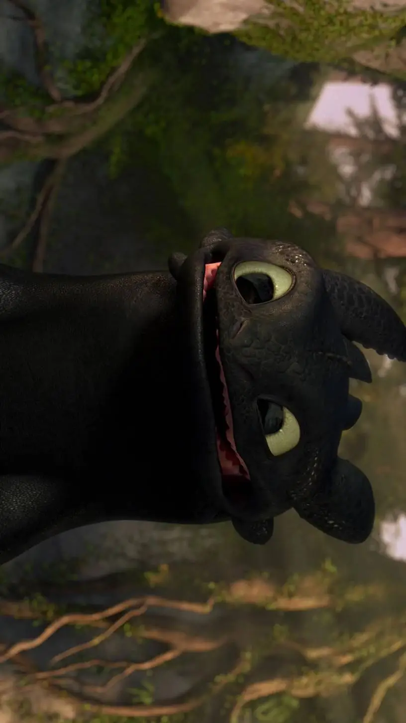 ai character: HH x HTTYD background