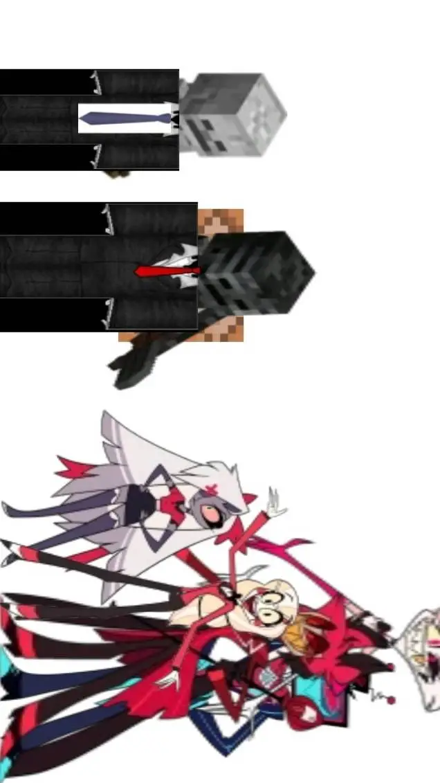 ai character: HH😈×MC⛏️🧊 background