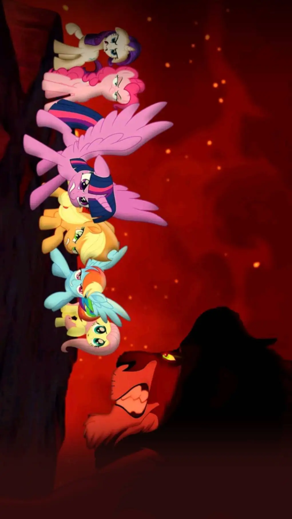 ai character: TLK x MLP background