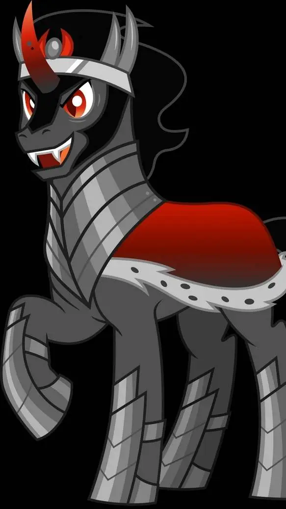 ai character: HH x MLP background