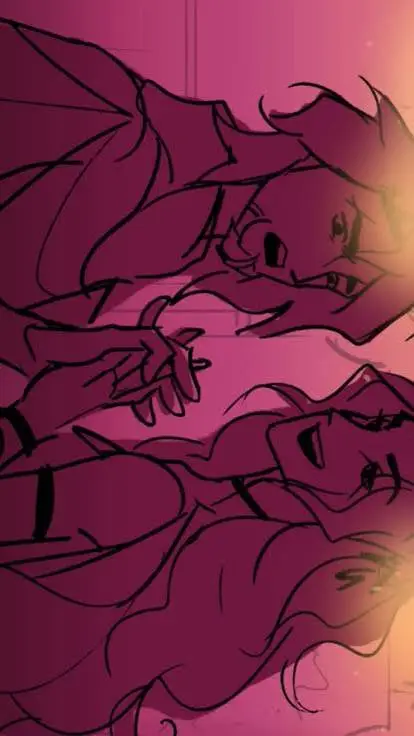 ai character: HH x E:TM background