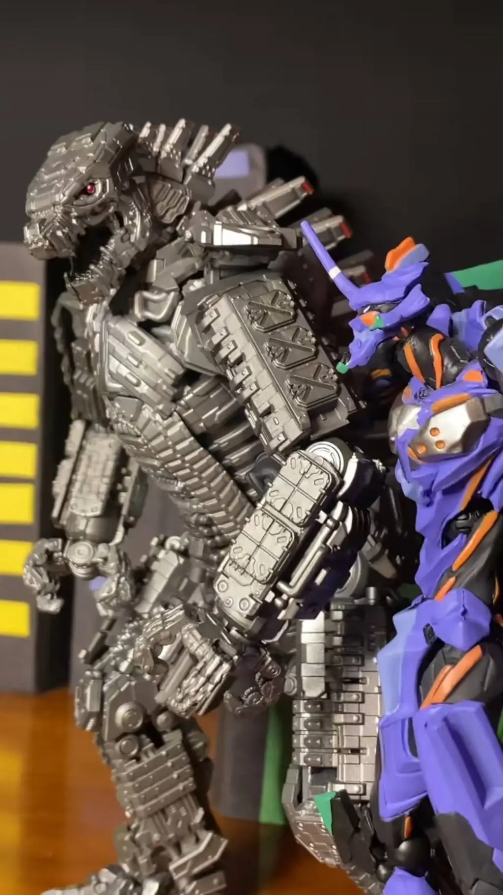 ai character: PR×Godzilla×Eva background