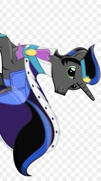 ai character: MLP, but... background