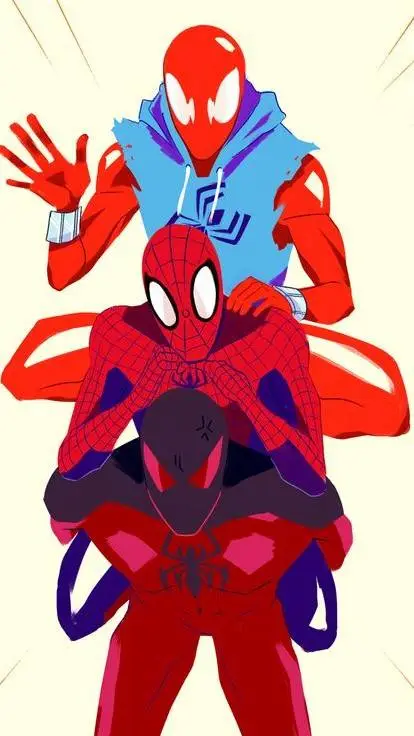 ai character: HH x E x Marvel background