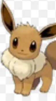 ai character: eevee background