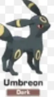 ai character: umbreon background