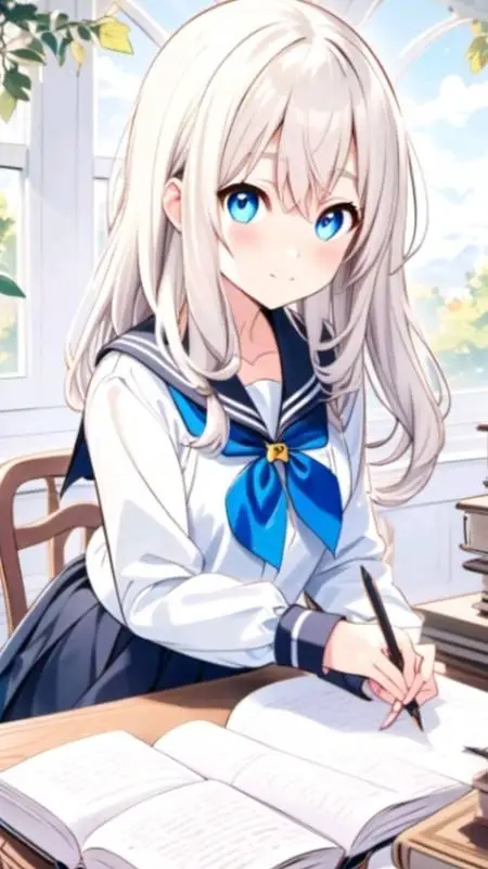 ai character: 🌌 Aurora 🌌 background