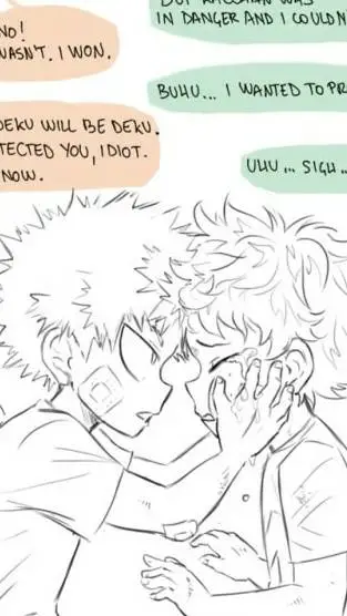 ai character: bkdk sad deku :( background