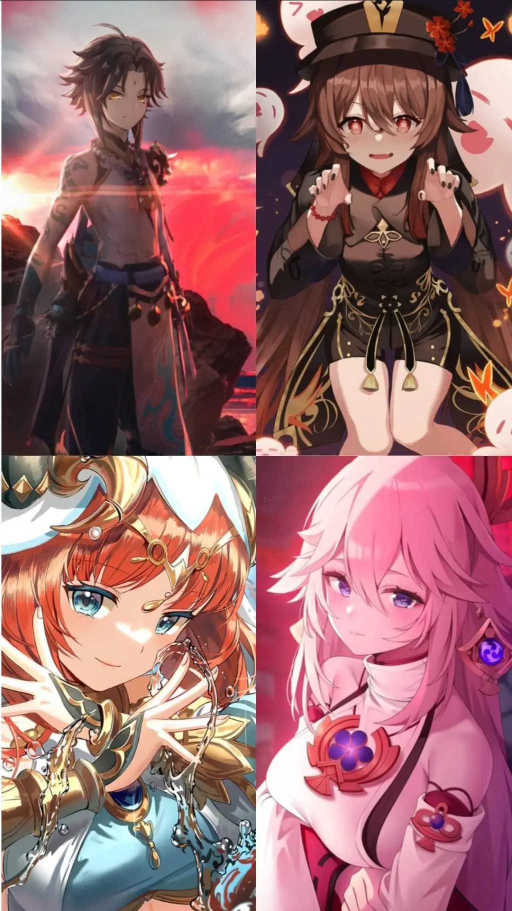 ai character: Genshin Impact  background