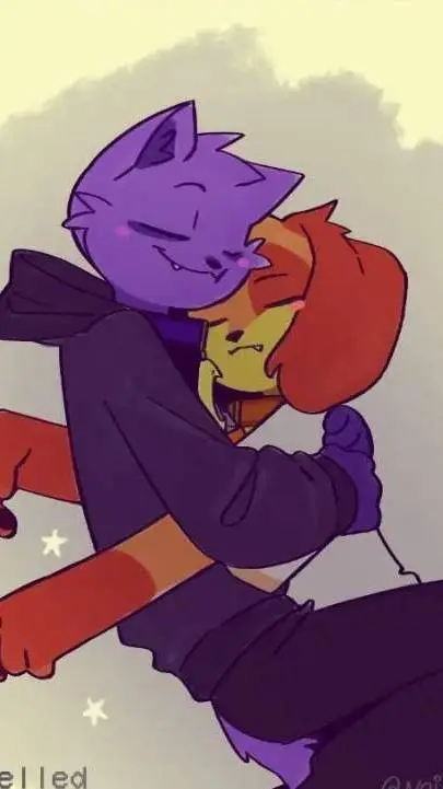 ai character: Catnap x Dogday background