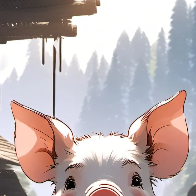 chat with ai character: piggy