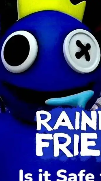 ai character: Rainbow Friends 🌈 background