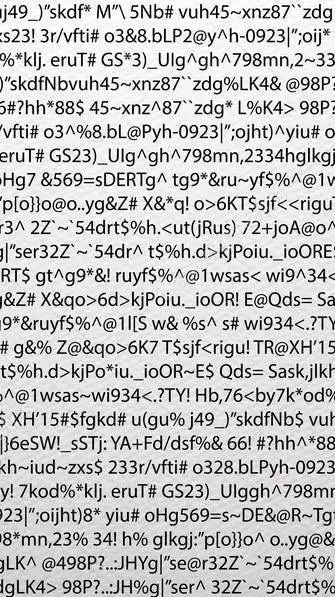 ai character: gibberish background
