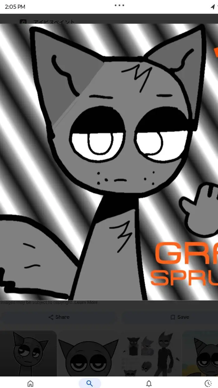 ai character: Gray background