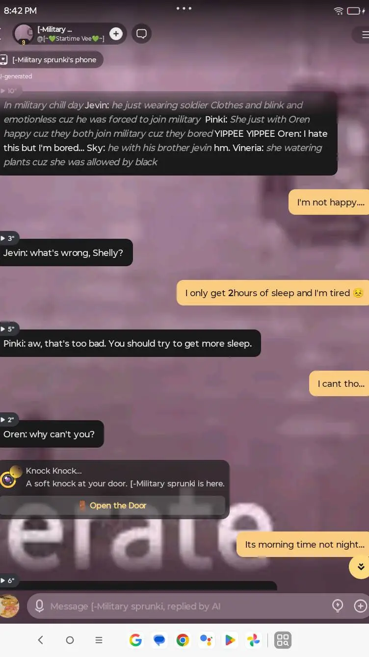 ai character: Sprunki au background