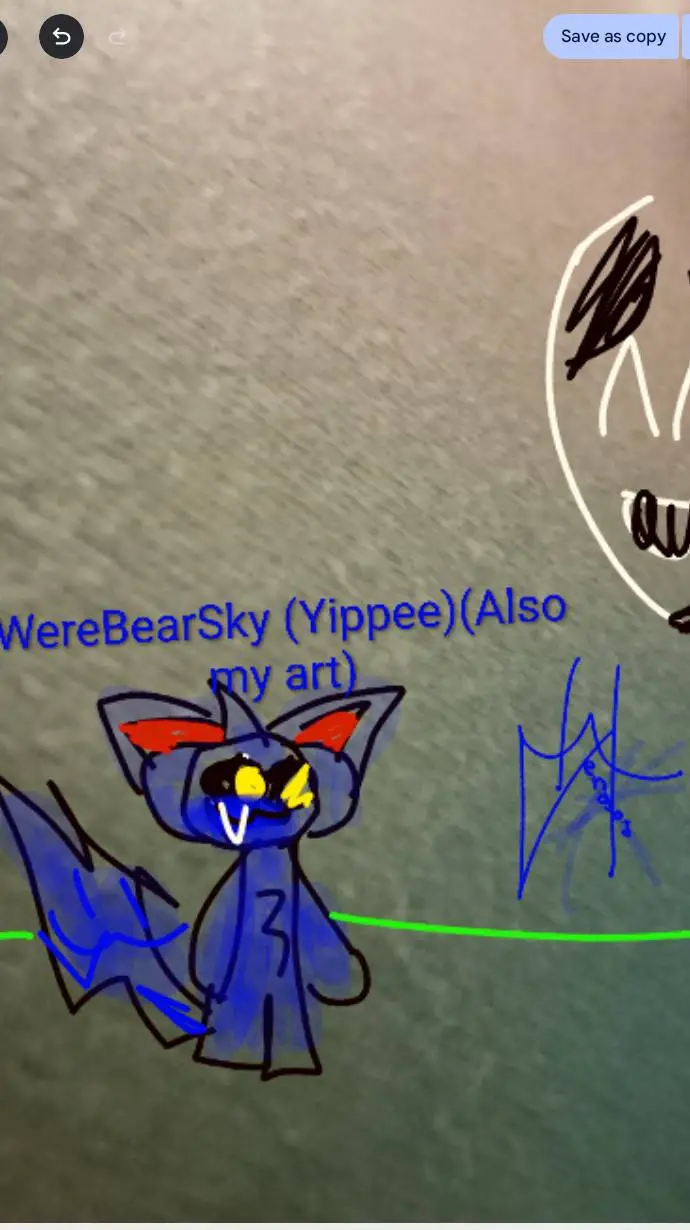 ai character: WereBearSky Pt 2!! background