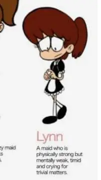 ai character: Maid Lynn background