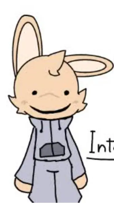 ai character: Intern x you?! :> background