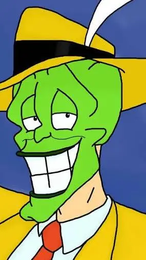 ai character: The Mask 🎭 background