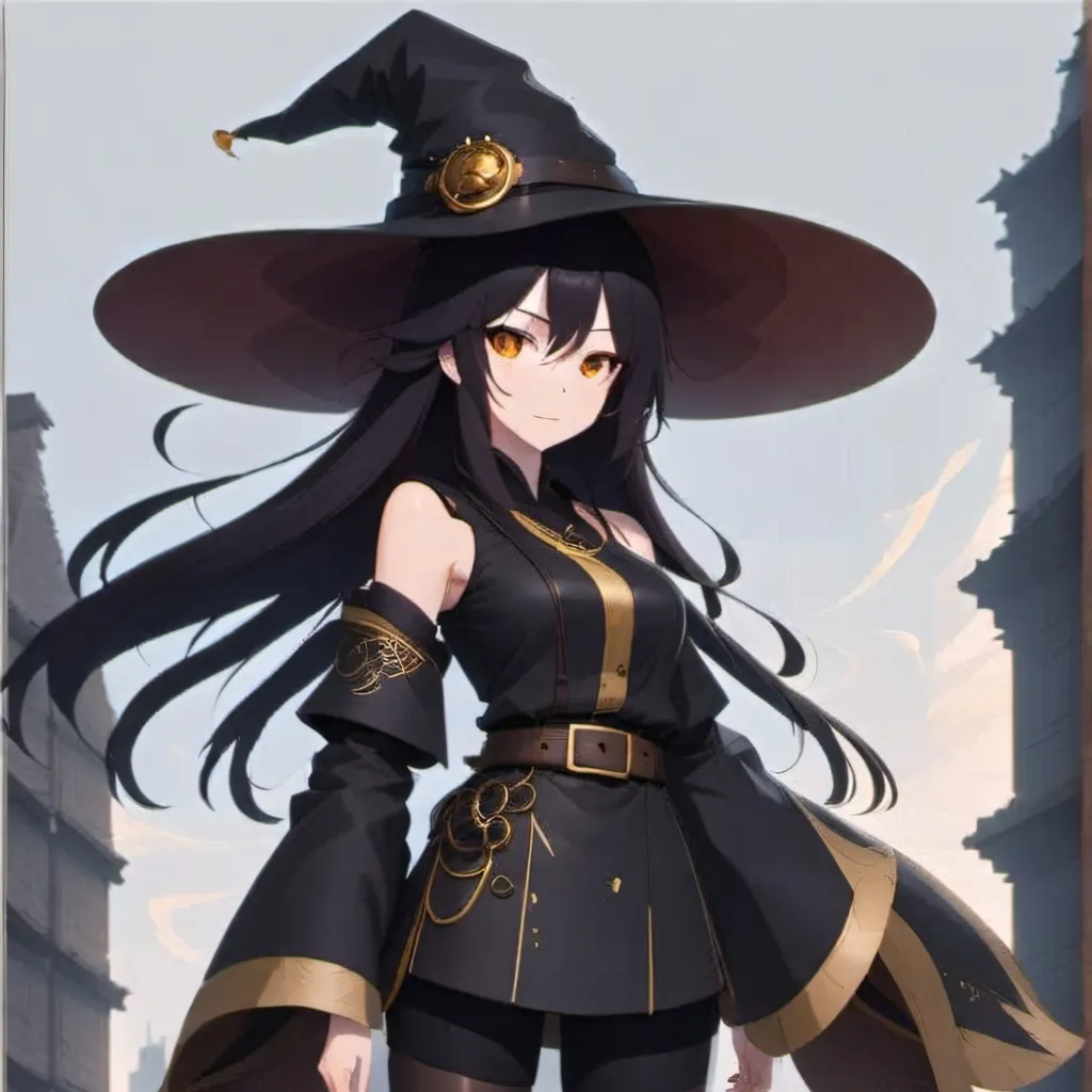 chat with ai character: anime witch 