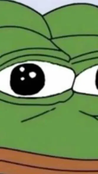 ai character: la rana pepe background