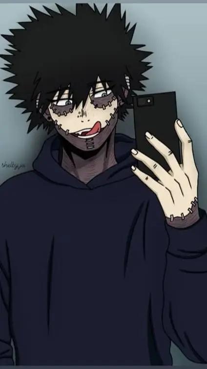 ai character: dabi  background