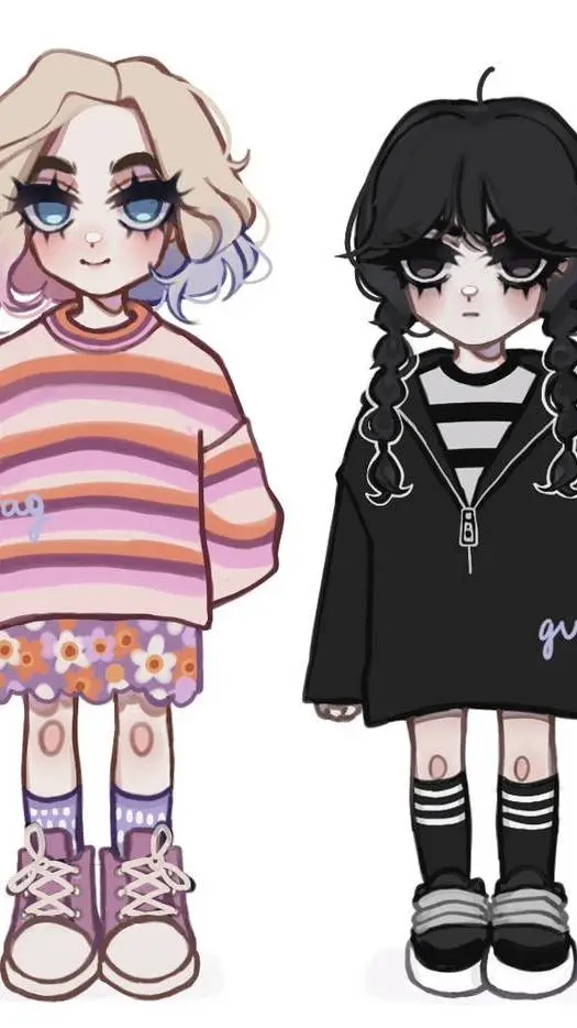 ai character: ♡《》♡ background
