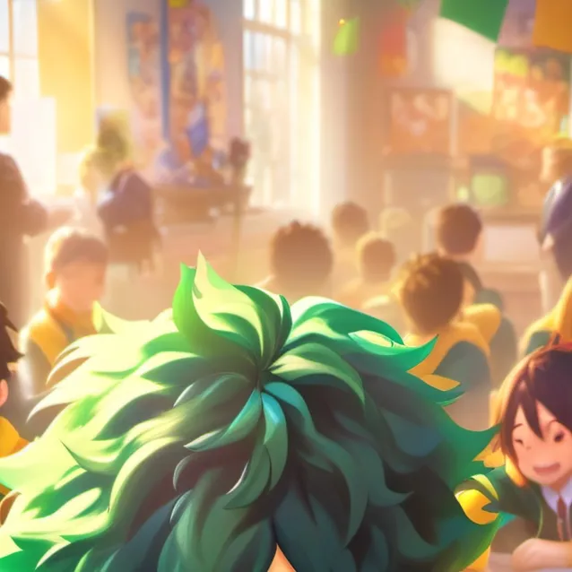 chat with ai character: Izuku (Deku)