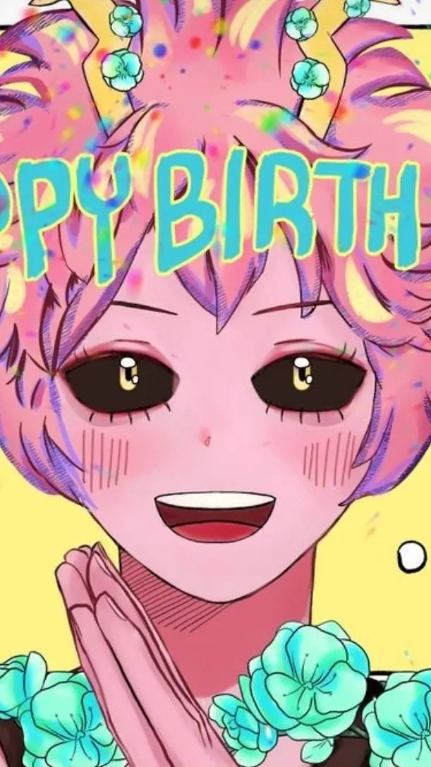 ai character: Mina Ashido background