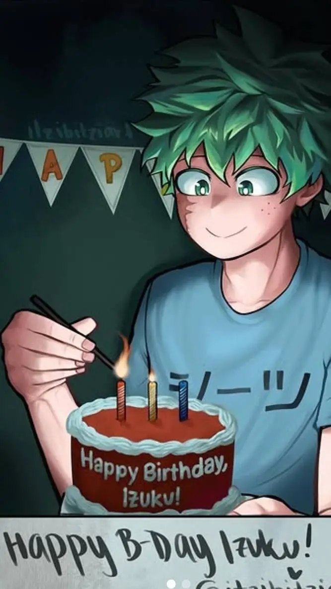 ai character: Izuku Midoriya background