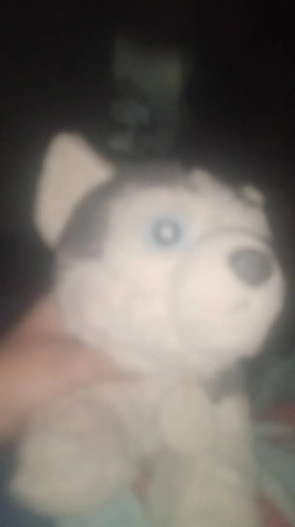 ai character: baby husky background