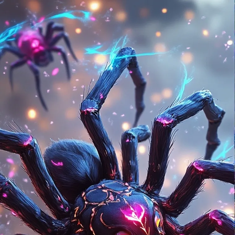 chat with ai character: spiders