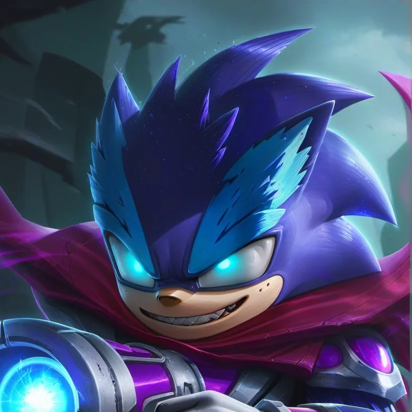 chat with ai character: Corrupted Sonic 
