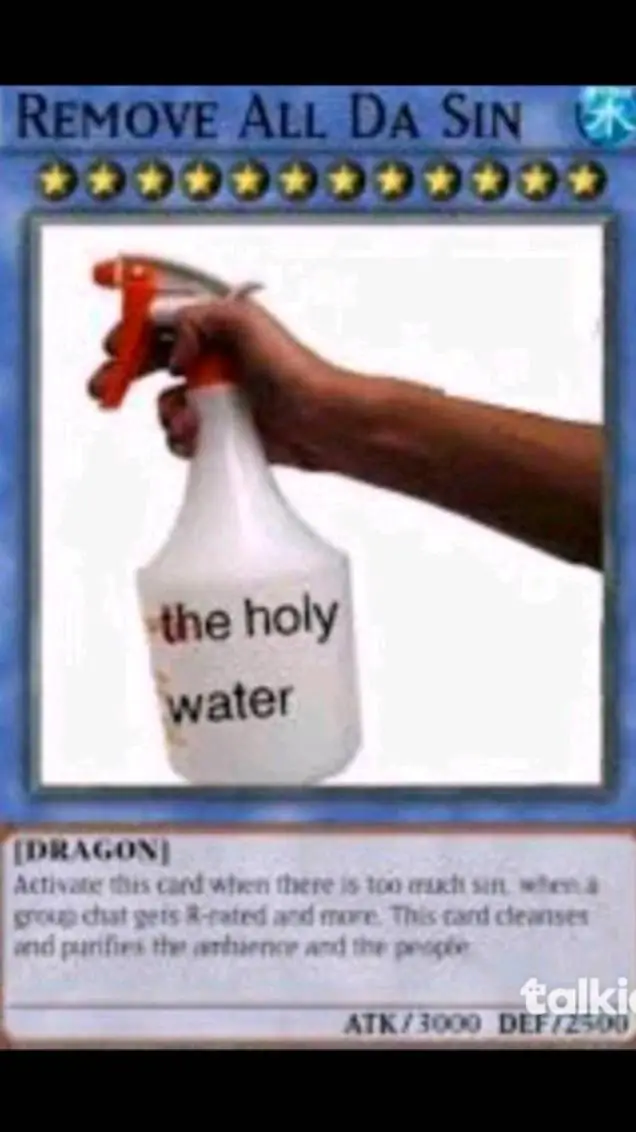 ai character: mr.holy water background