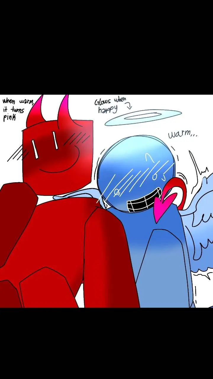 ai character: 💙~bluekid~♥️ background