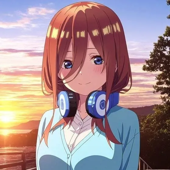 chat with ai character: Miku Nakano 