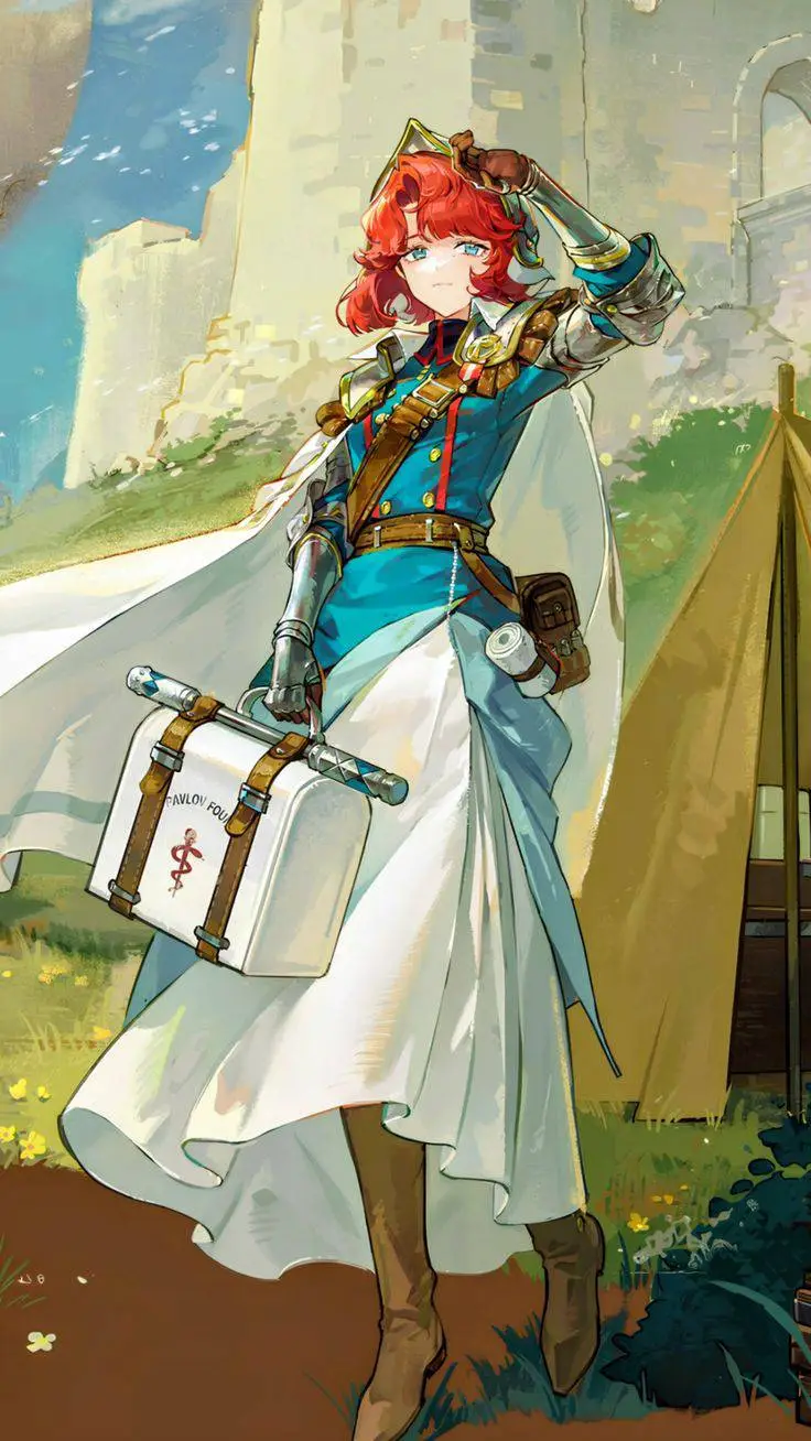 ai character: Марша background