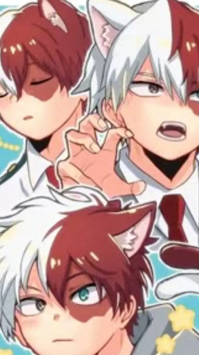 ai character: shoto todoroki background