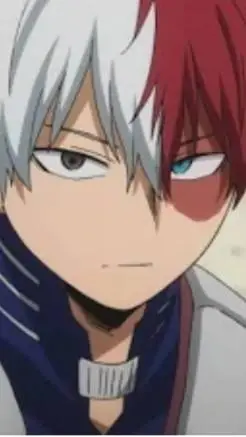 ai character: shoto todoroki  background