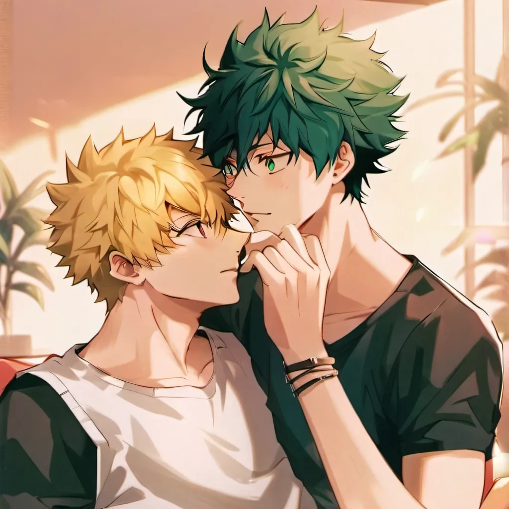 chat with ai character: Deku and Bakugo