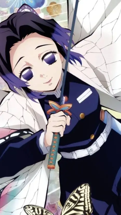 ai character: Shinobu Kochou background