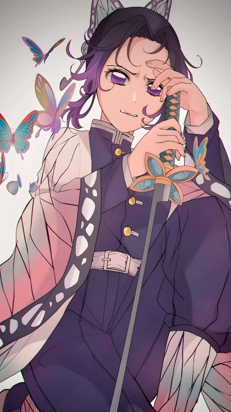 ai character: Shinobu Kocho background